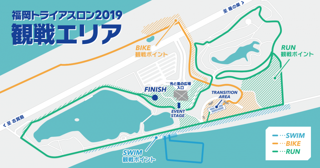 観戦エリア